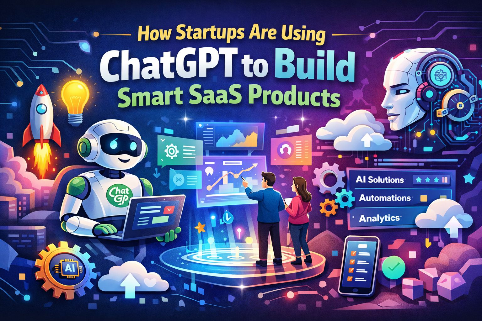 How Startups Are Using ChatGPT to Build Smart SaaS Products